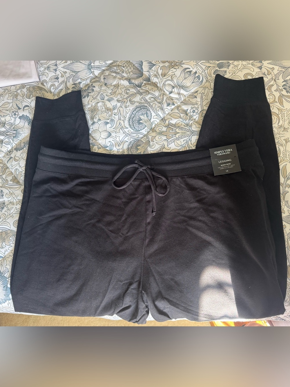 Simply Vera Vera Wang Black Women’s Legging